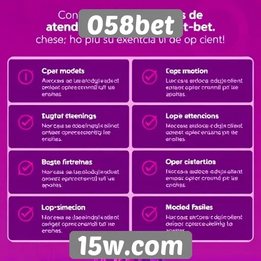 Atendimento ao cliente no 058bet e suas opções